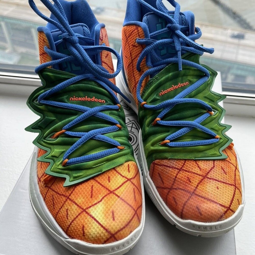 NIKE - KYRIE 5 - SPONGEBOB PINEAPPLE HOUSE 2019 - MEN'S 8 - TRIED ON ONLY!!